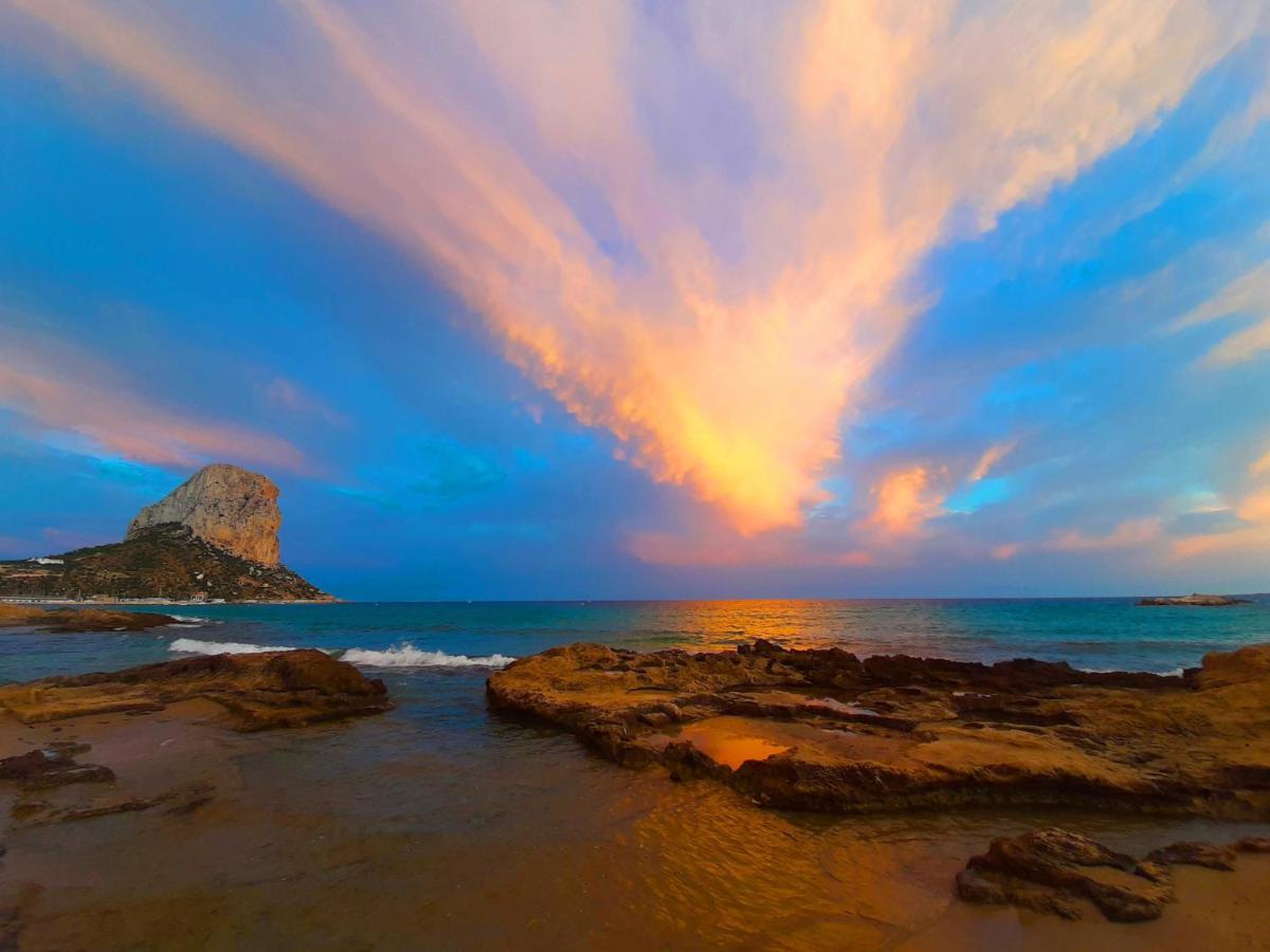 Atico Calpe Primera Linea De Playa Luaran gambar