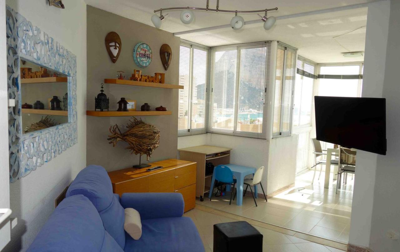 Atico Calpe Primera Linea De Playa Luaran gambar
