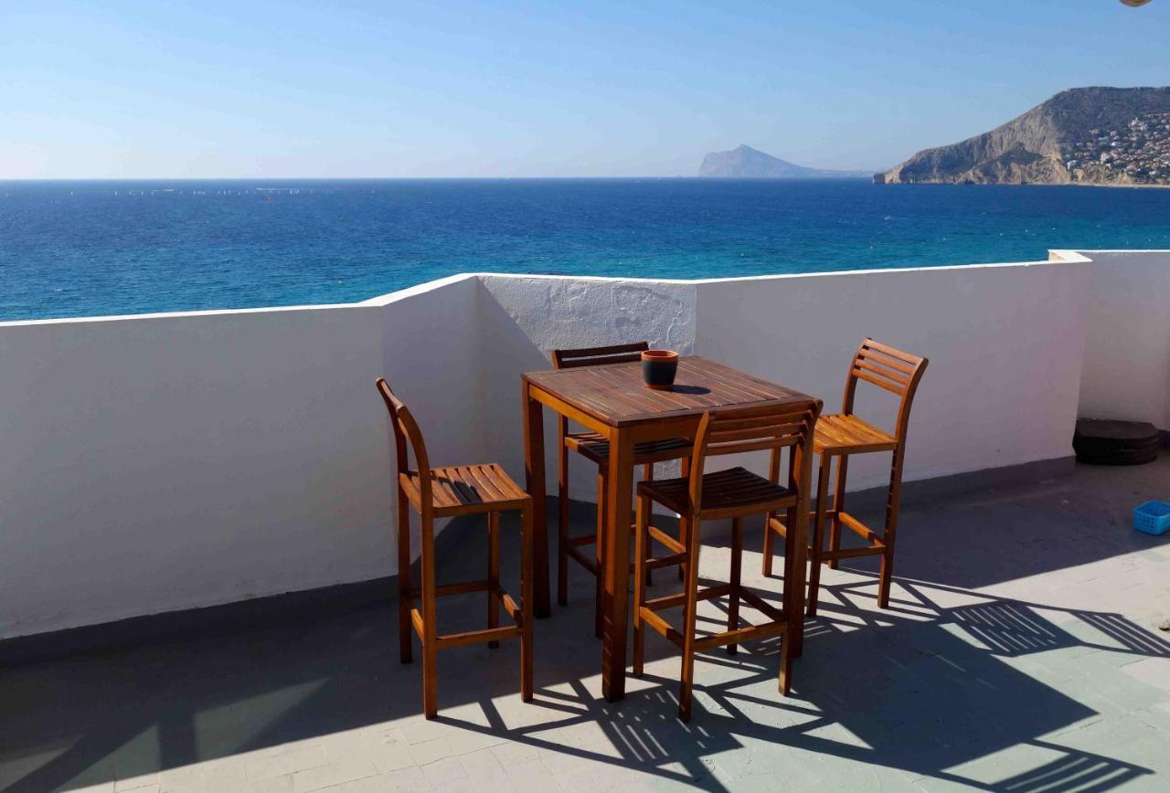 Atico Calpe Primera Linea De Playa Luaran gambar