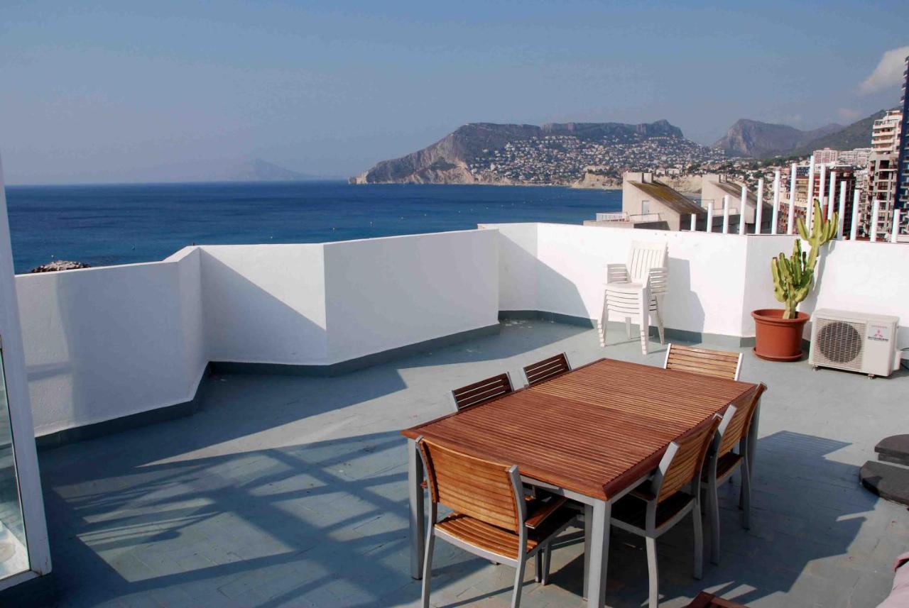 Atico Calpe Primera Linea De Playa Luaran gambar